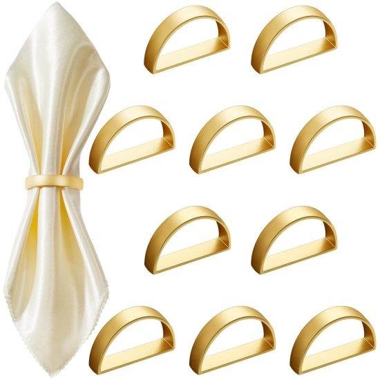 Gold Peçete Yüzüğü