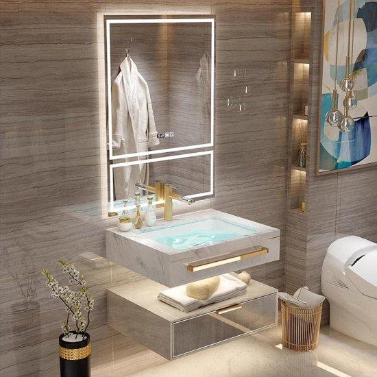 Kahverengi Banyo Dolabı