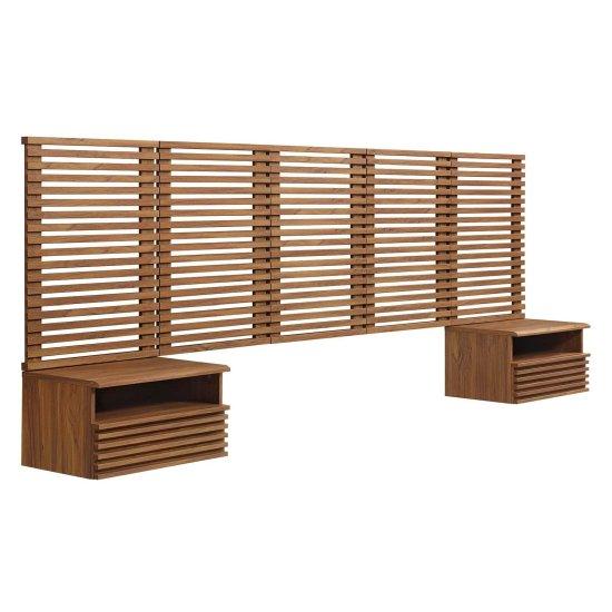 Komidinli Yatak Başlığı