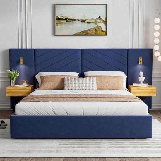 Komidinli Yatak Başlığı