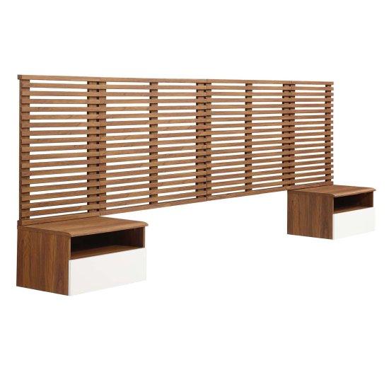 Komidinli Yatak Başlığı