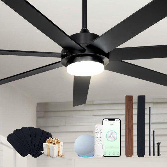 Kumandalı Tavan Vantilatörü