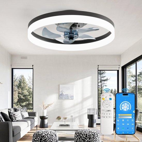 Ledli Tavan Vantilatörü