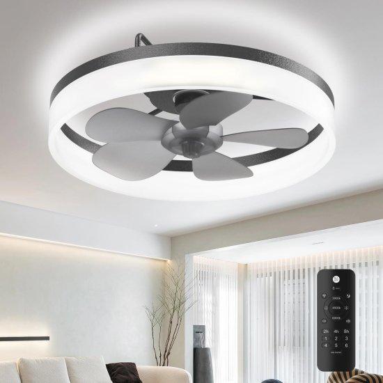 Ledli Tavan Vantilatörü