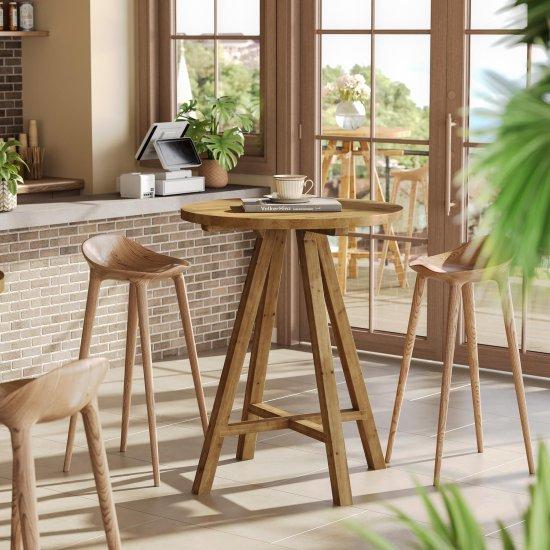 Masif Yuvarlak Masa