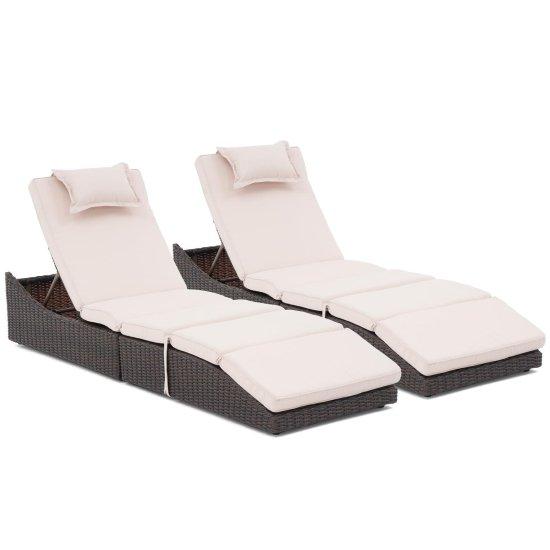 Rattan Şezlong