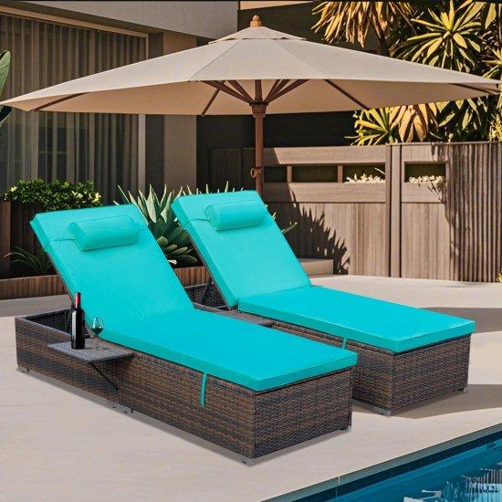 Rattan Şezlong