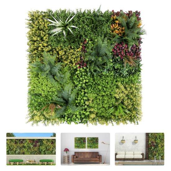 Yapay Çiçek Duvar Kaplama