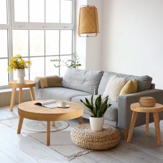 Yuvarlak Zigon Sehpa