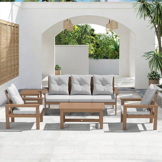 Ahşap Balkon Koltukları