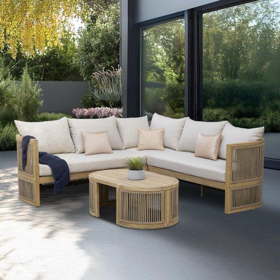 Ahşap Balkon Koltukları