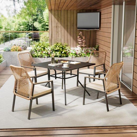 Hasır Masa Sandalye Takımı