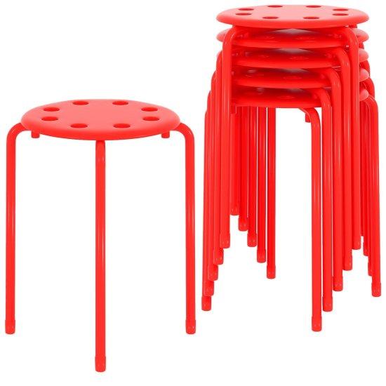 Kırmızı Plastik Sandalye