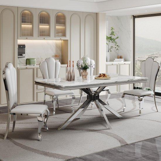 Mermer Salon Masası