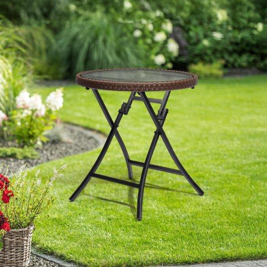 Rattan Balkon Masası