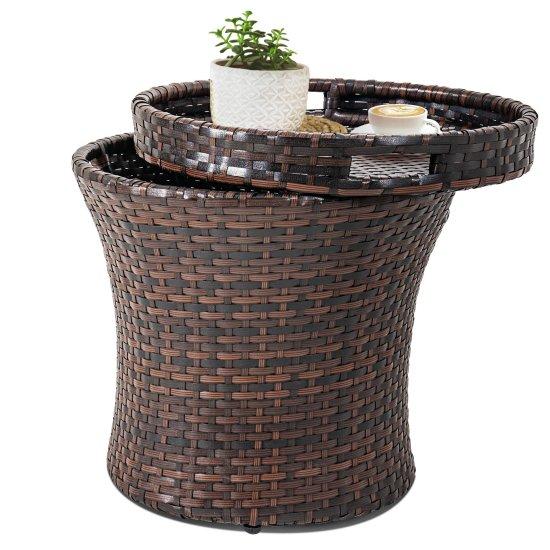Rattan Balkon Masası