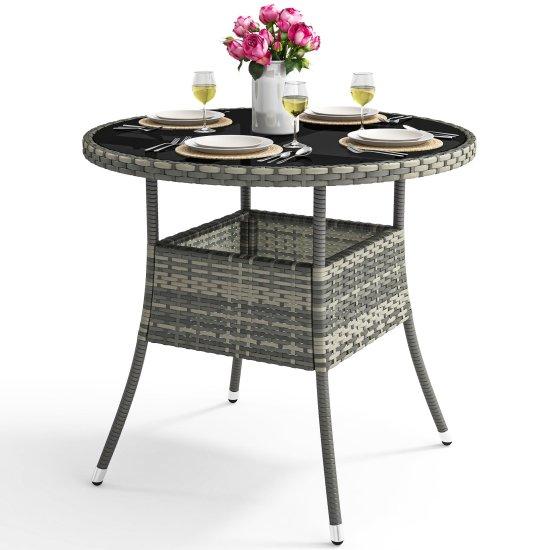 Rattan Yemek Masası