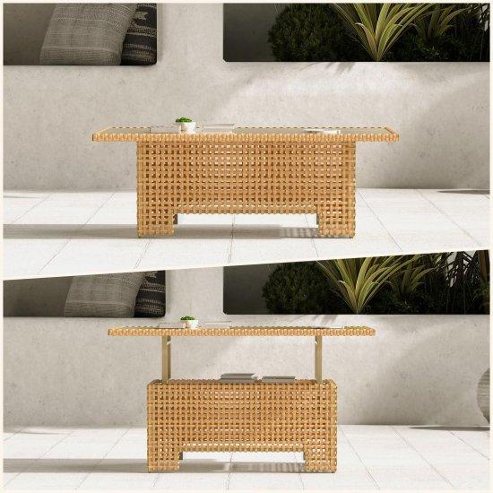 Rattan Yemek Masası