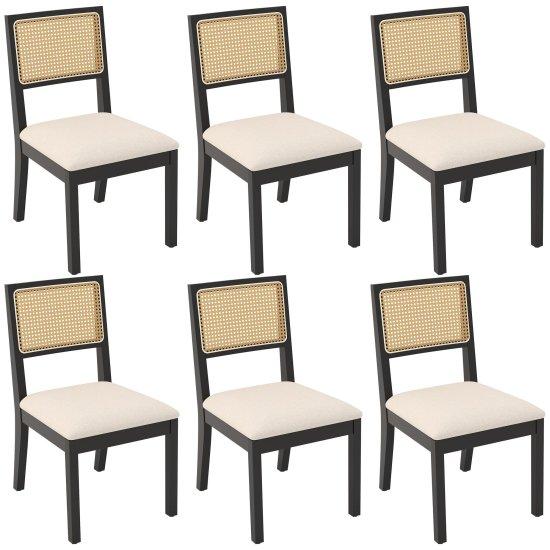 Siyah Hazeranlı Sandalye